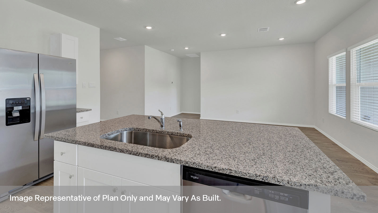 Arroyo Ranch Naples Floorplan Kitchen Island Sink