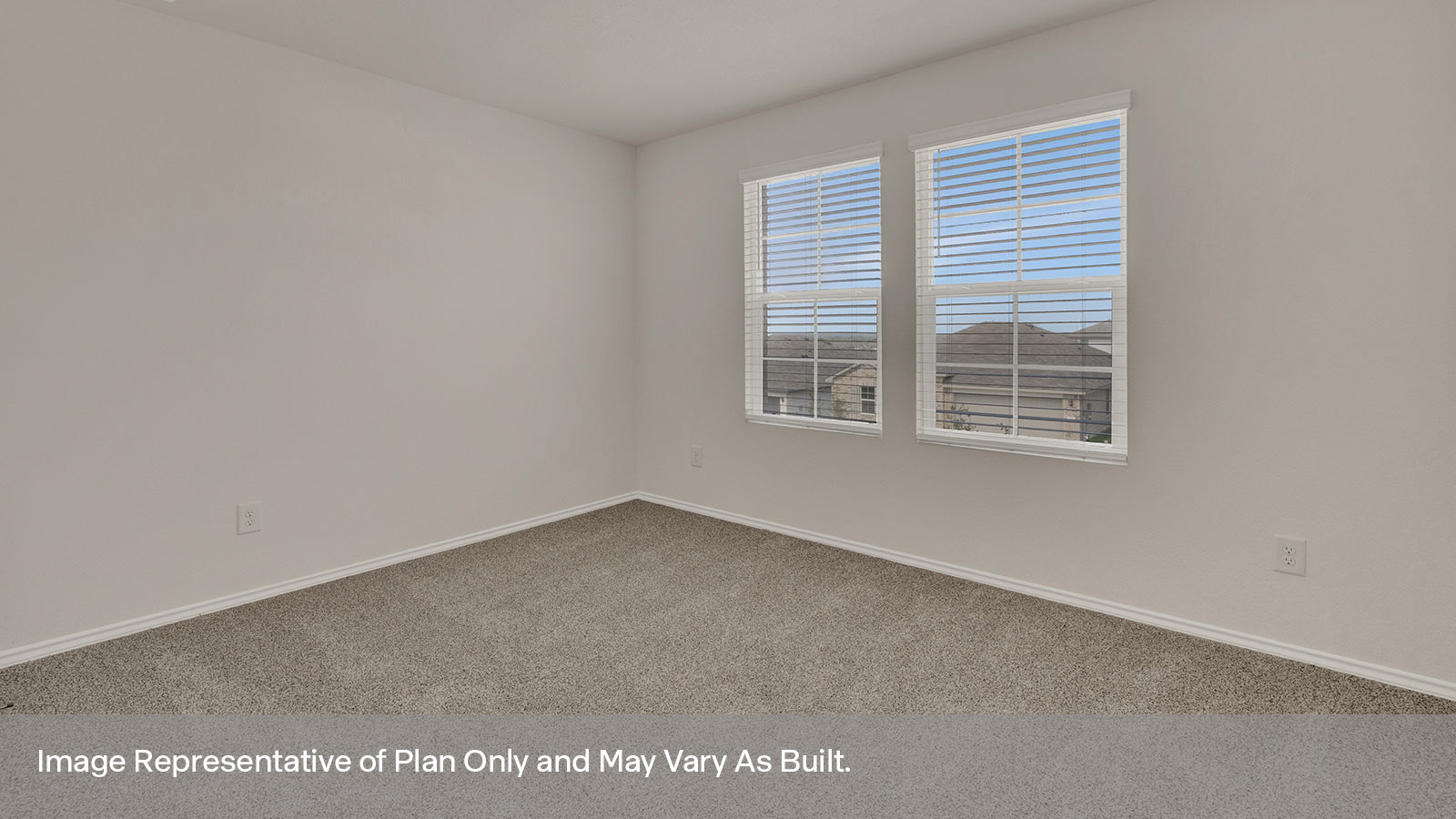 Arroyo Ranch Naples Floorplan Bedroom 3
