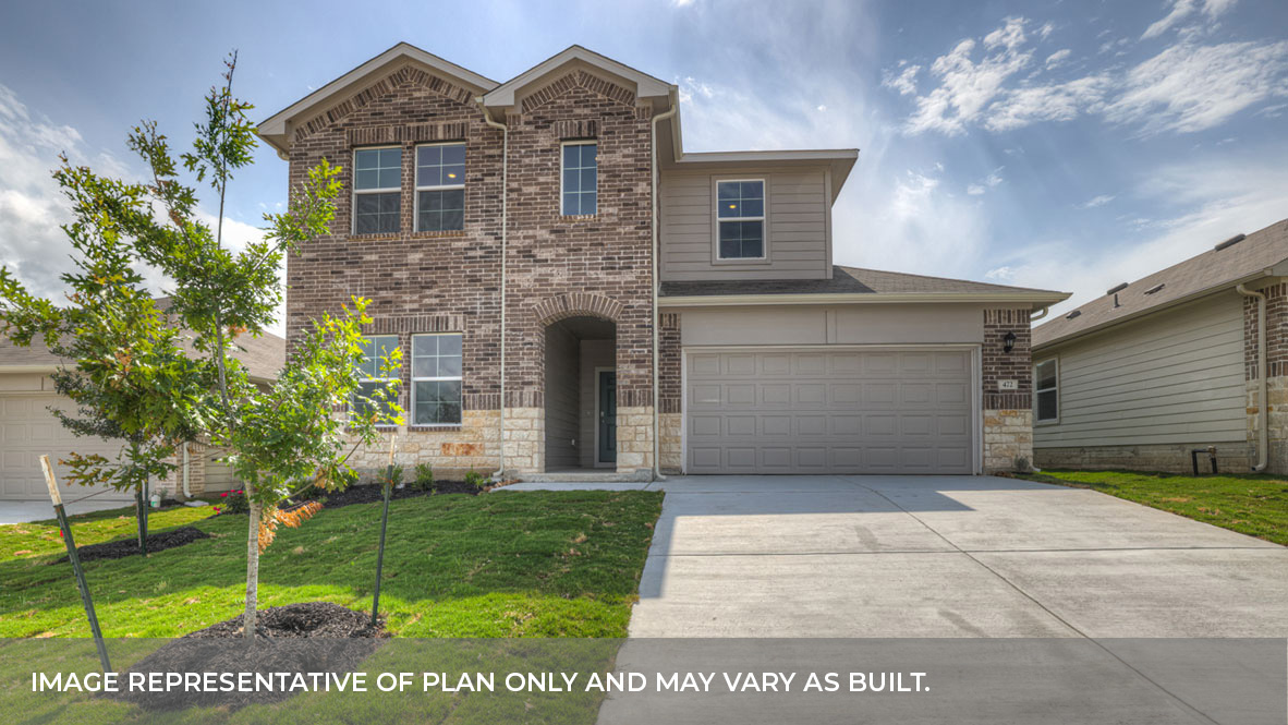 Floor Plan in Arroyo Ranch Seguin, TX D.R. Horton