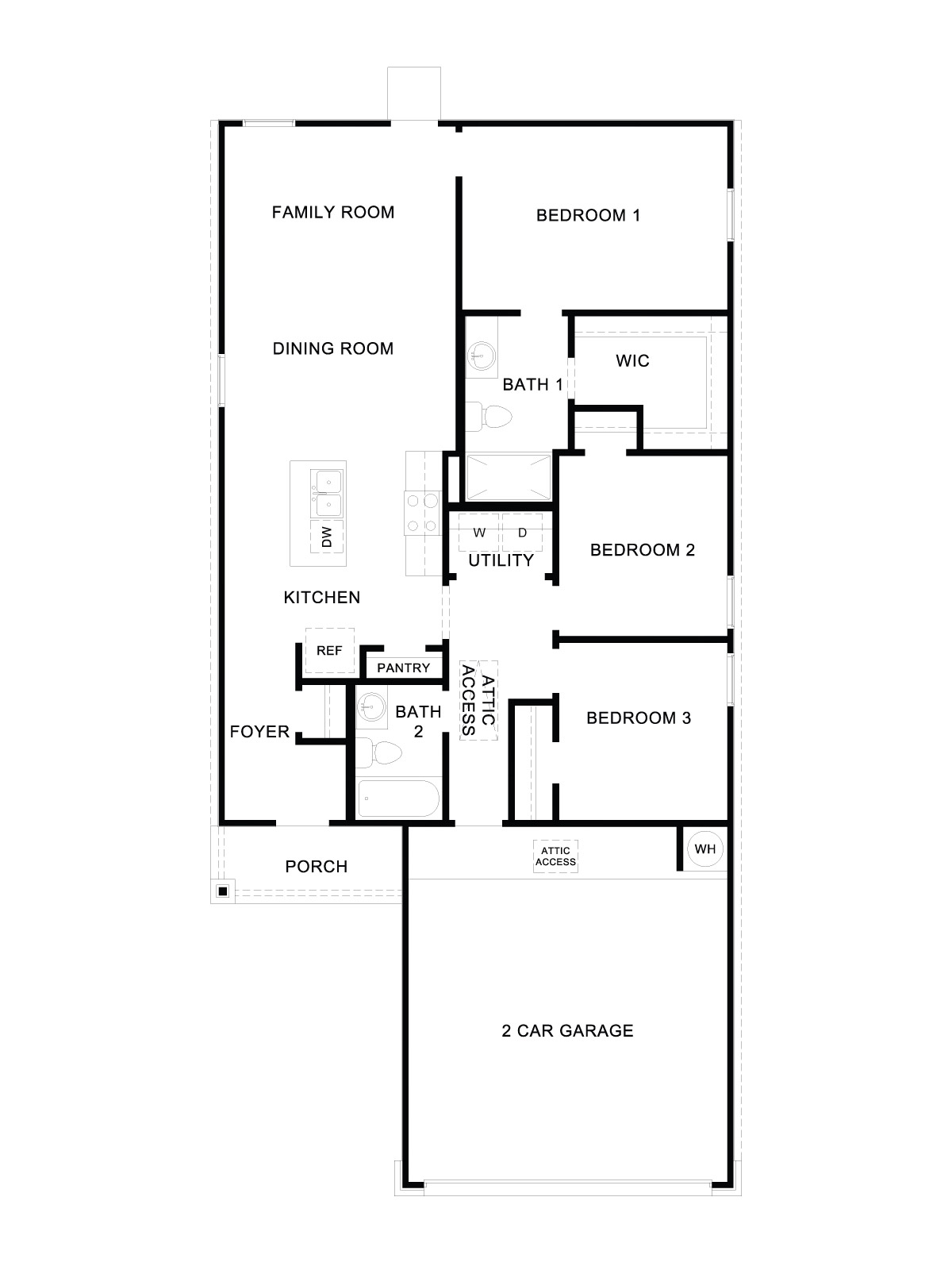 The Atlanta floorplan image.