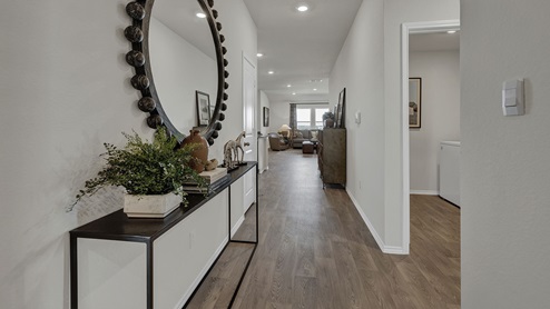 Bollinger Irvine plan entry way