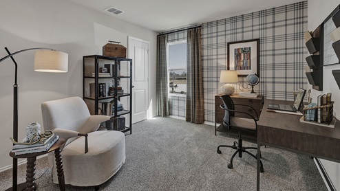 Bollinger Irvine plan bedroom three or study