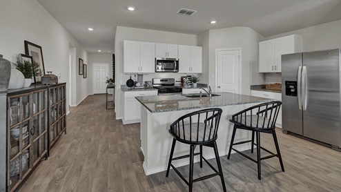 Bollinger Irvine plan kitchen island