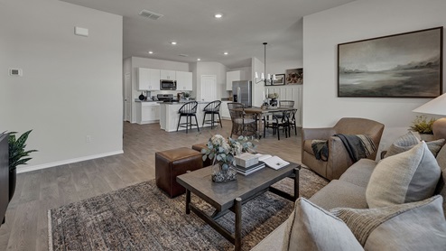Bollinger Irvine plan living and dining