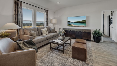 Bollinger Irvine plan living area