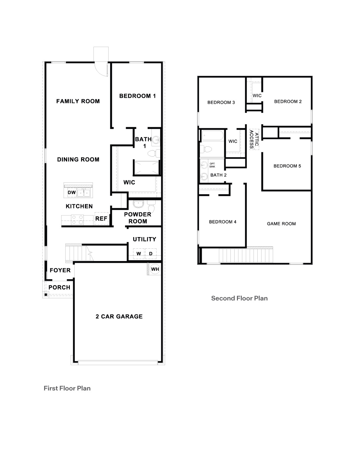 Emory floorplan at Bollinger