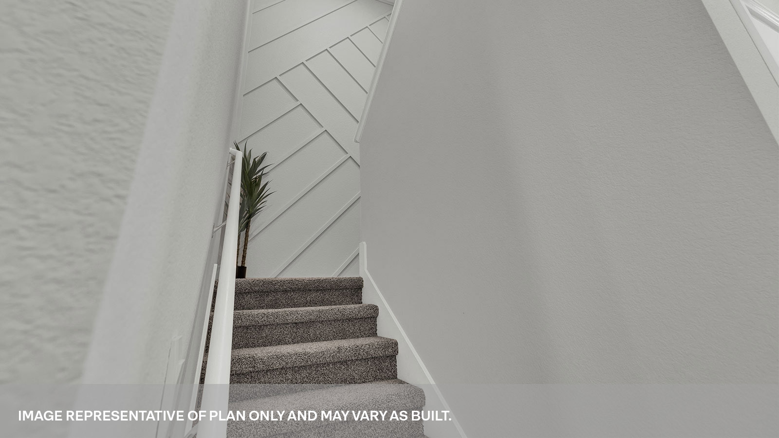 Staircase from the second floor.