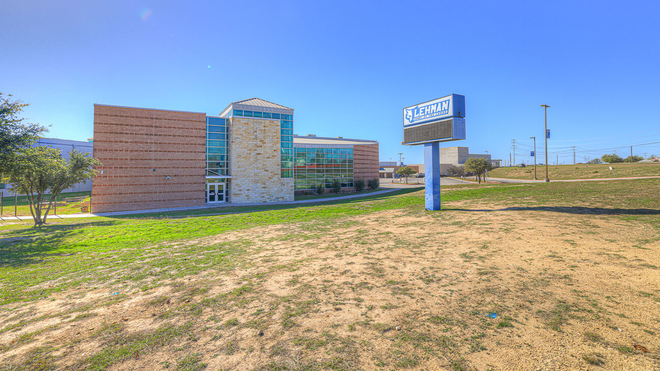 Lehman High School monument.