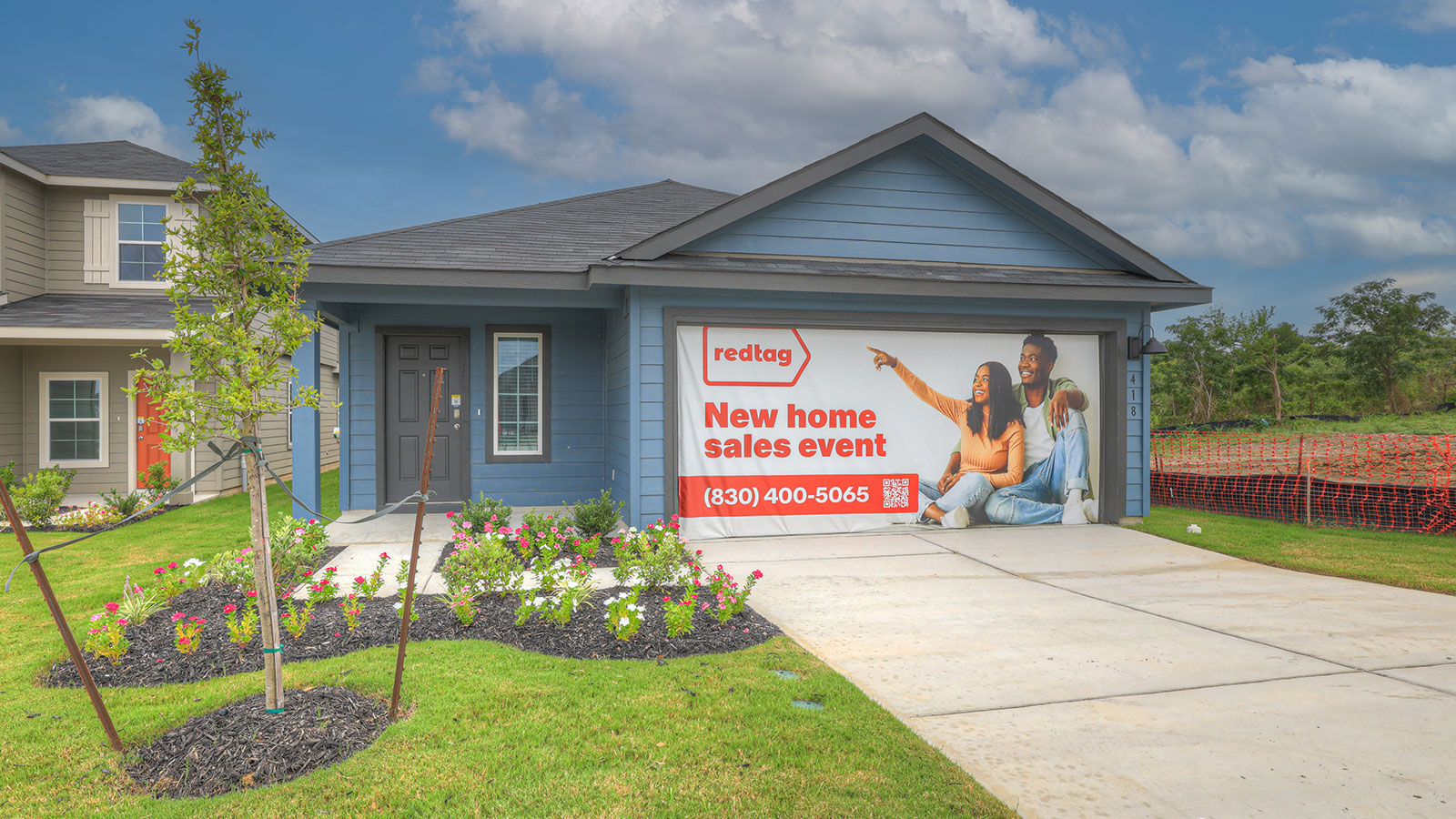 Bollinger Caroline J Elevation Rendering 3 bedroom 2 bath One Story