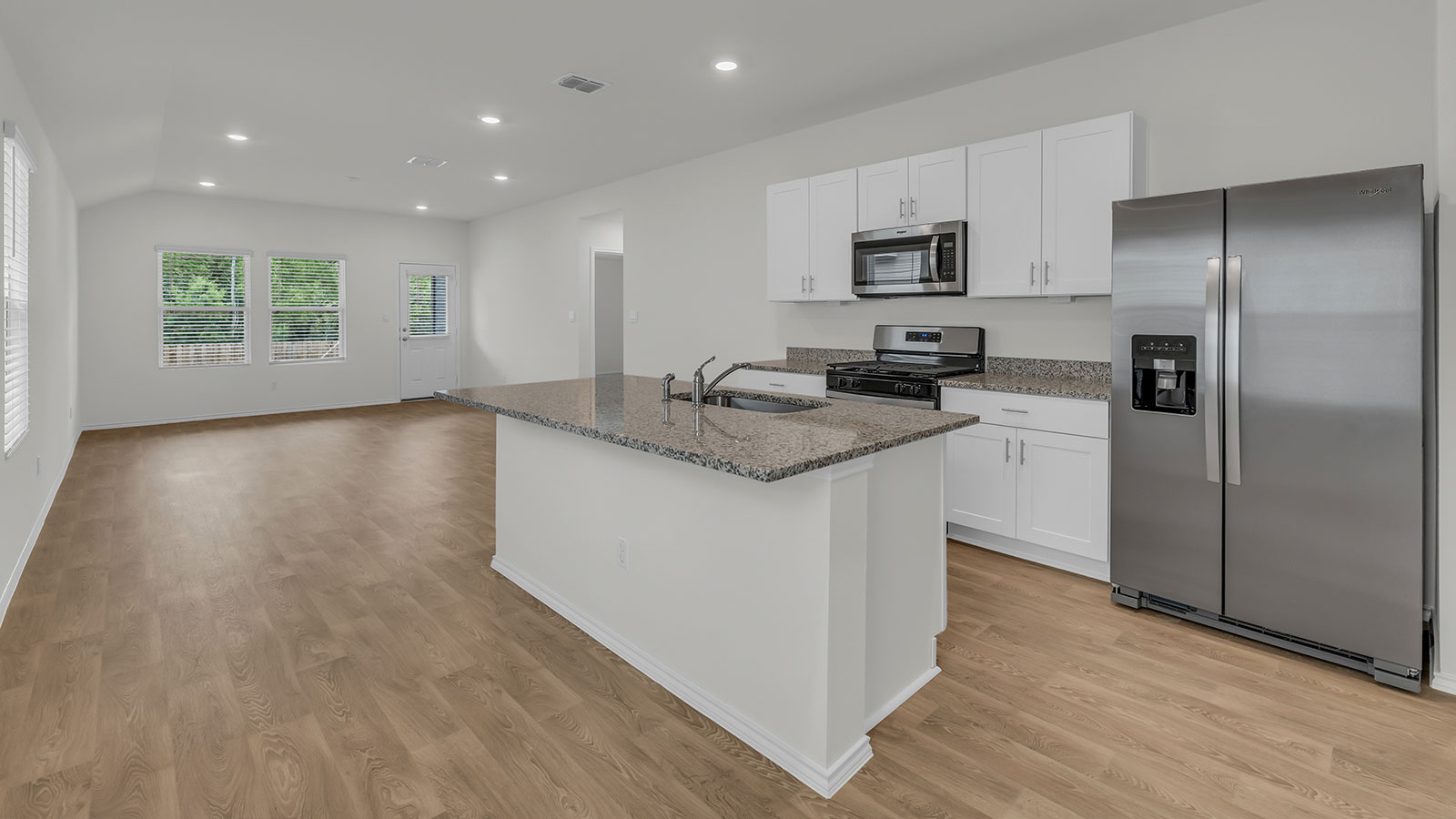 Kitchen Dining Living