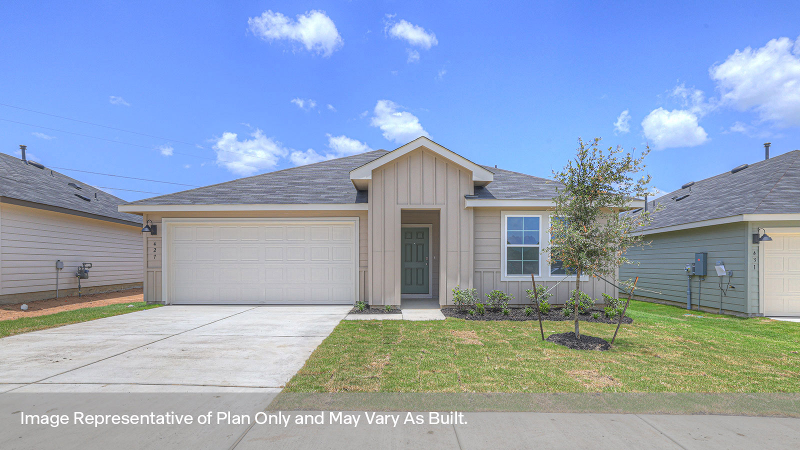 Bollinger Lakeway Floorplan Exterior Photo 4 bedroom 3 bath One Story