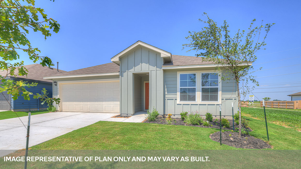 Bollinger Lakeway Floorplan Exterior Photo 4 bedroom 3 bath One Story