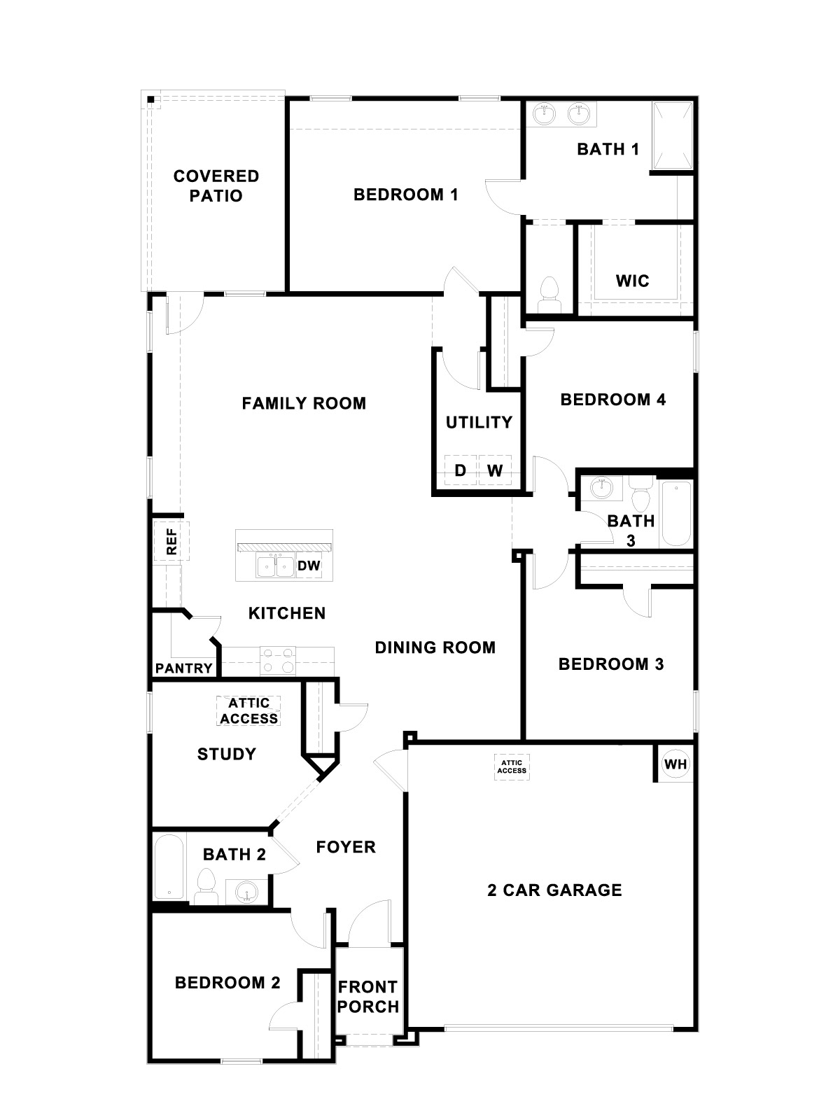 Bollinger Lakeway Floorplan