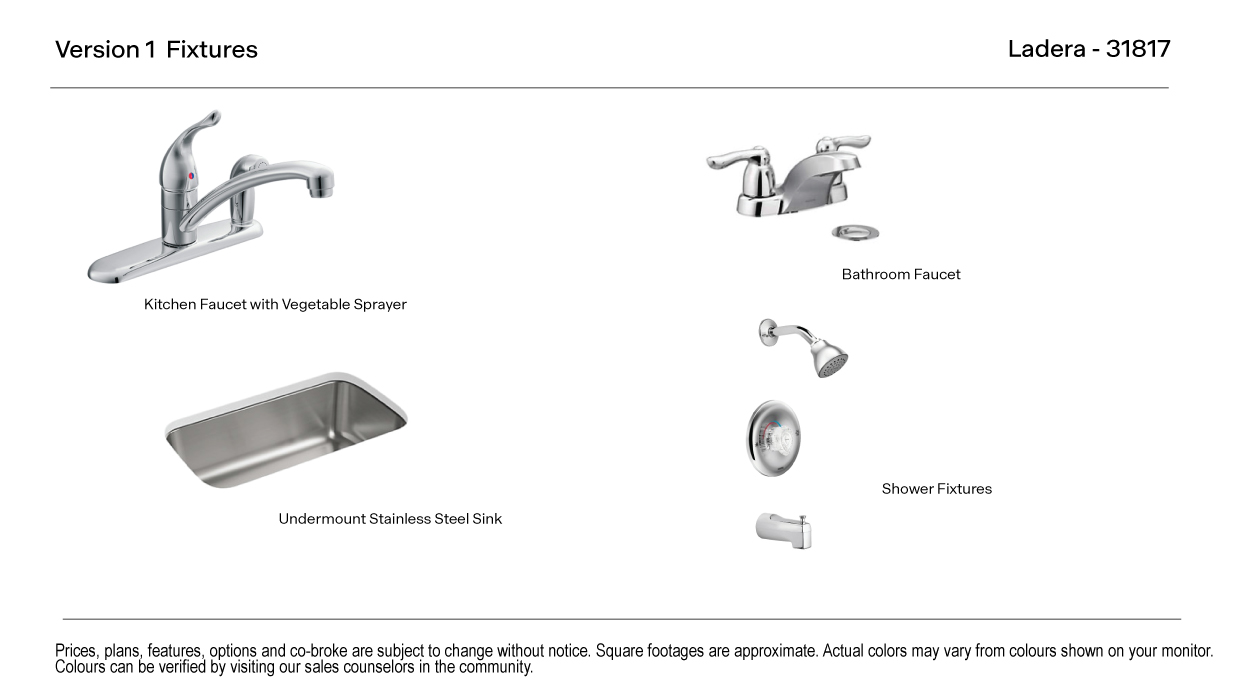 Navarro Fields Version 1 Package 1 White Cabinets with hardware and quartz kitchen countertop