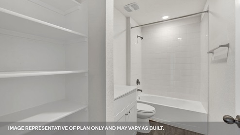 Navarro Fields Bellvue  Floorplan Bathroom 2