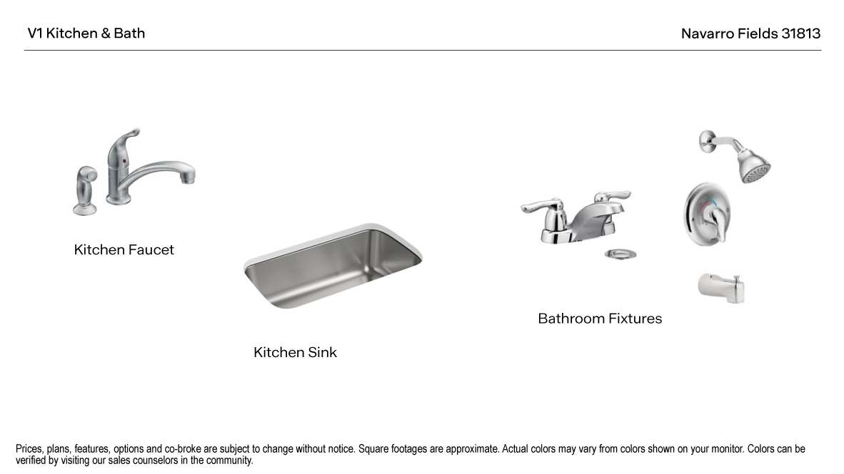 Navarro Fields Version 1 Kitchen and Bathroom Fixtures Product Package Image