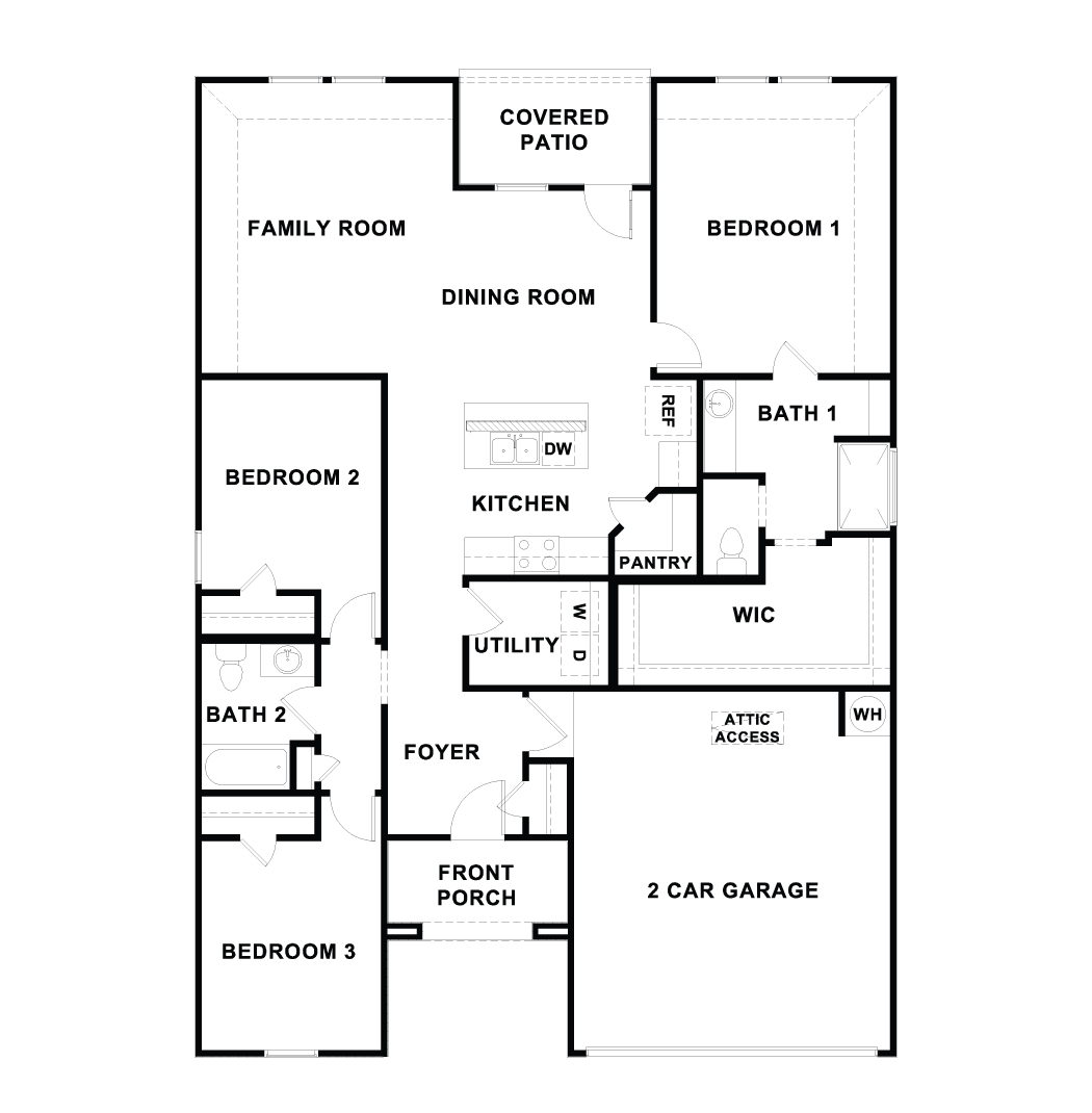 Navarro Fields X40 Denton Floorplan