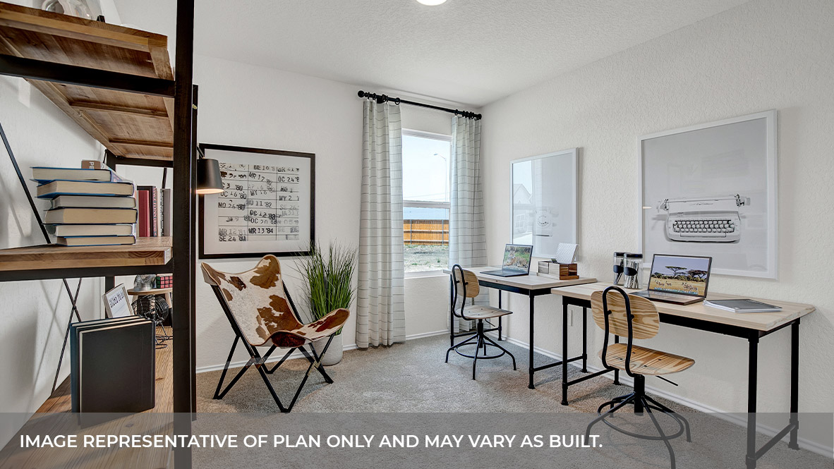 Navarro Fields Lakeway Floorplan Bedroom 2