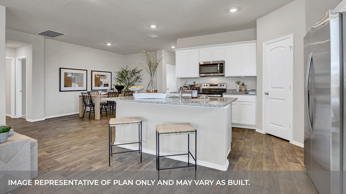 Navarro Fields Lakeway Floorplan Kitchen 2
