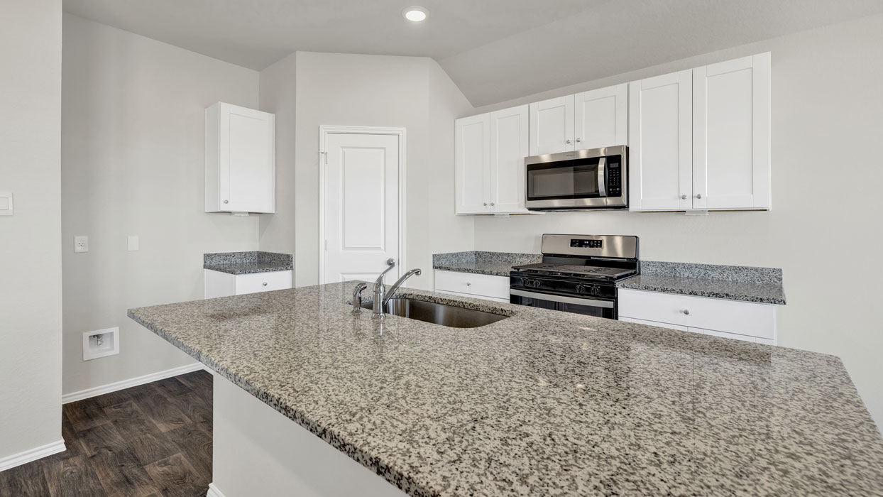 Navarro Fields Zavalla  Floorplan Kitchen Island