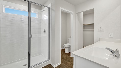 Navarro Fields Zavalla  Floorplan Bathroom 1 Walk In Shower