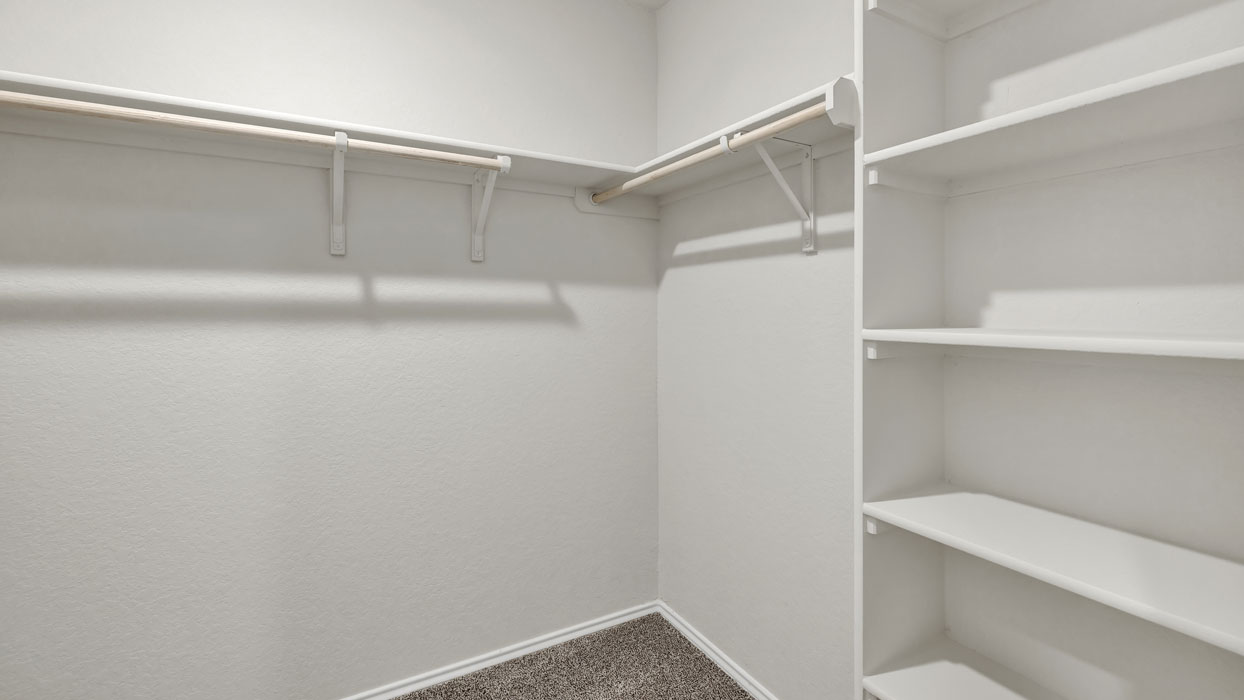 Navarro Fields Zavalla  Floorplan Bedroom 1 Closet