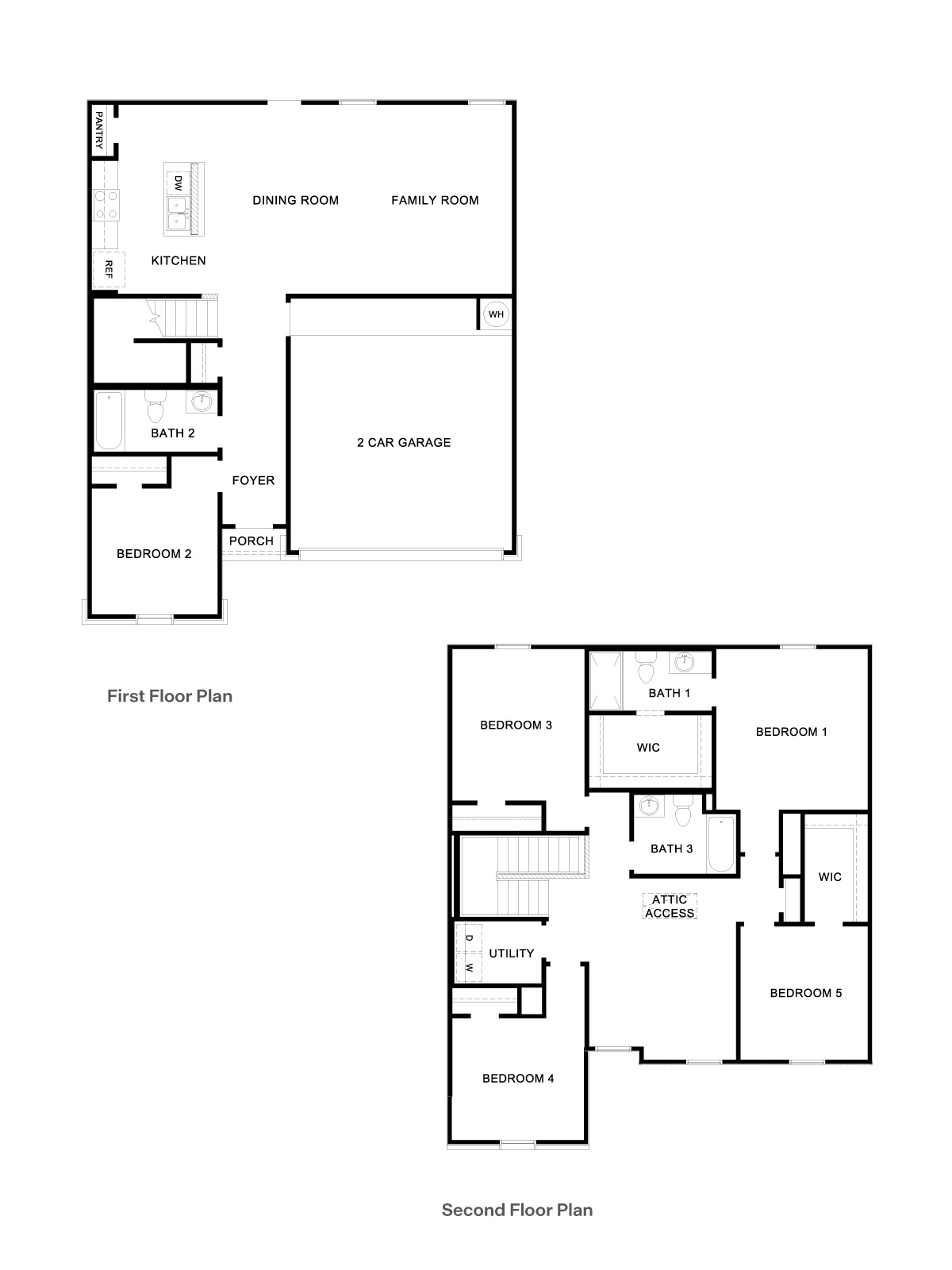 The Dawson floorplan image.