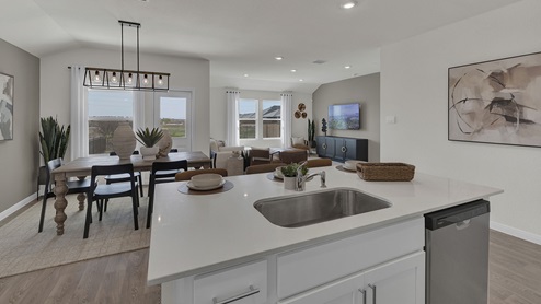 125 Silent Bird Model KitchenLivingDining