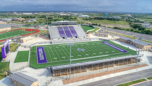 San Marcos High School football stadium.