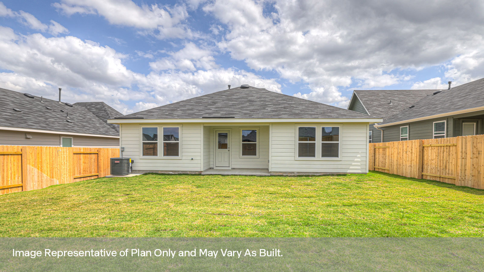 TRACE Denton Floorplan Exterior Photo 3 bedroom 2 bath One Story