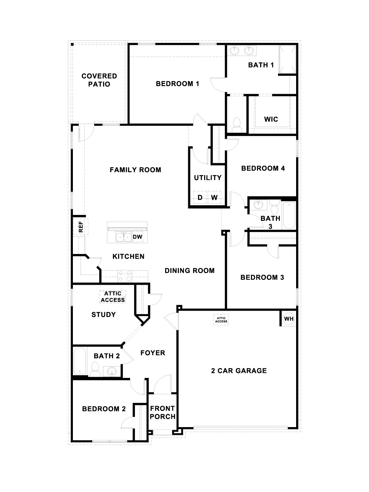 Trace Lakeway floorplan image.