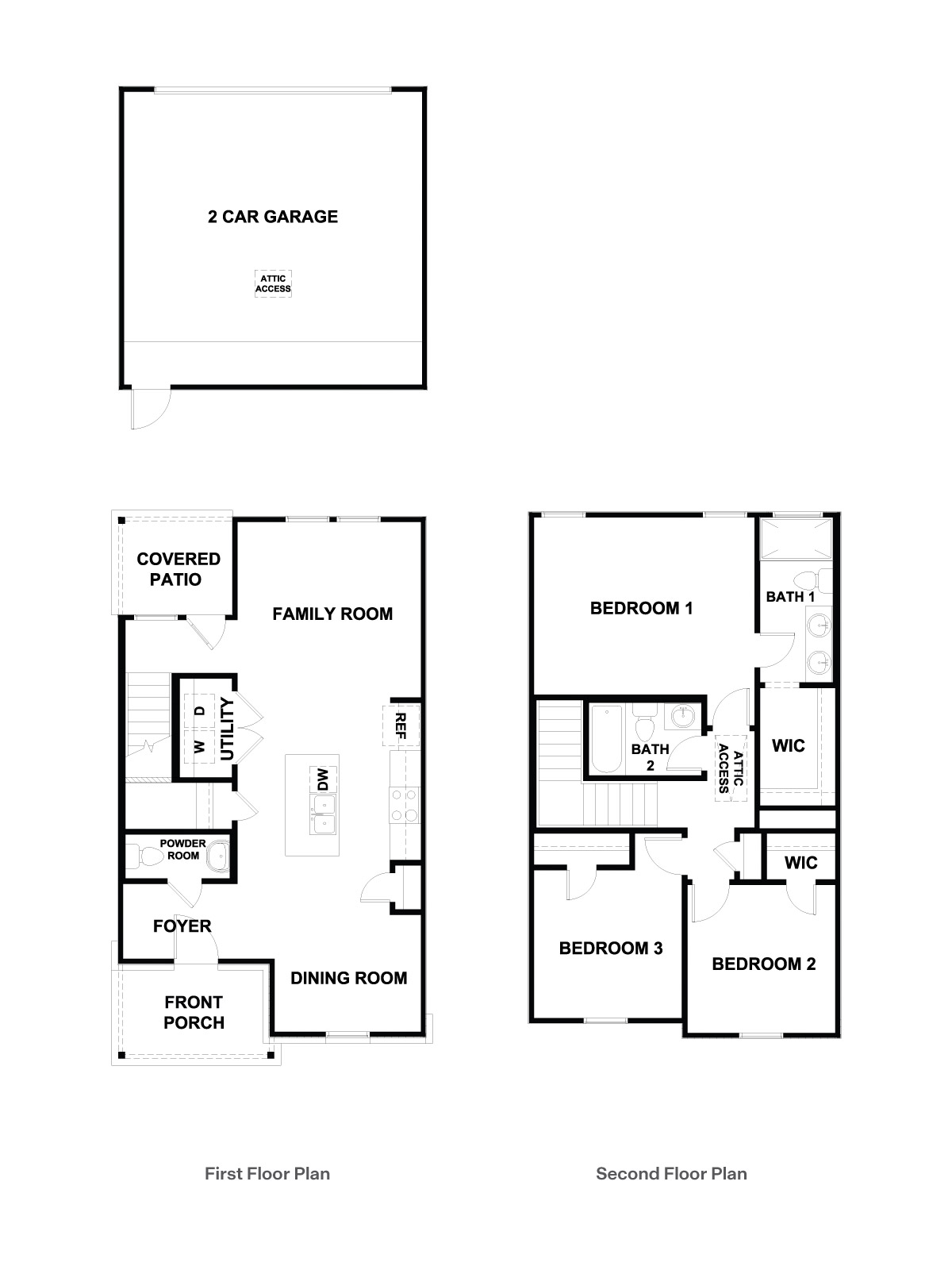 The Madeline floorplan image.