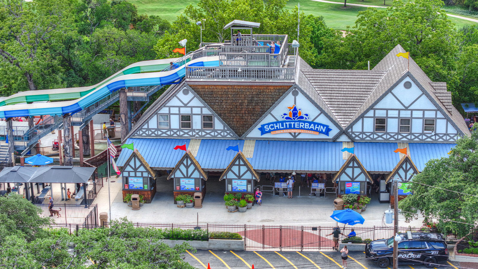 Schlitterbahn Water Park in New Braunfels