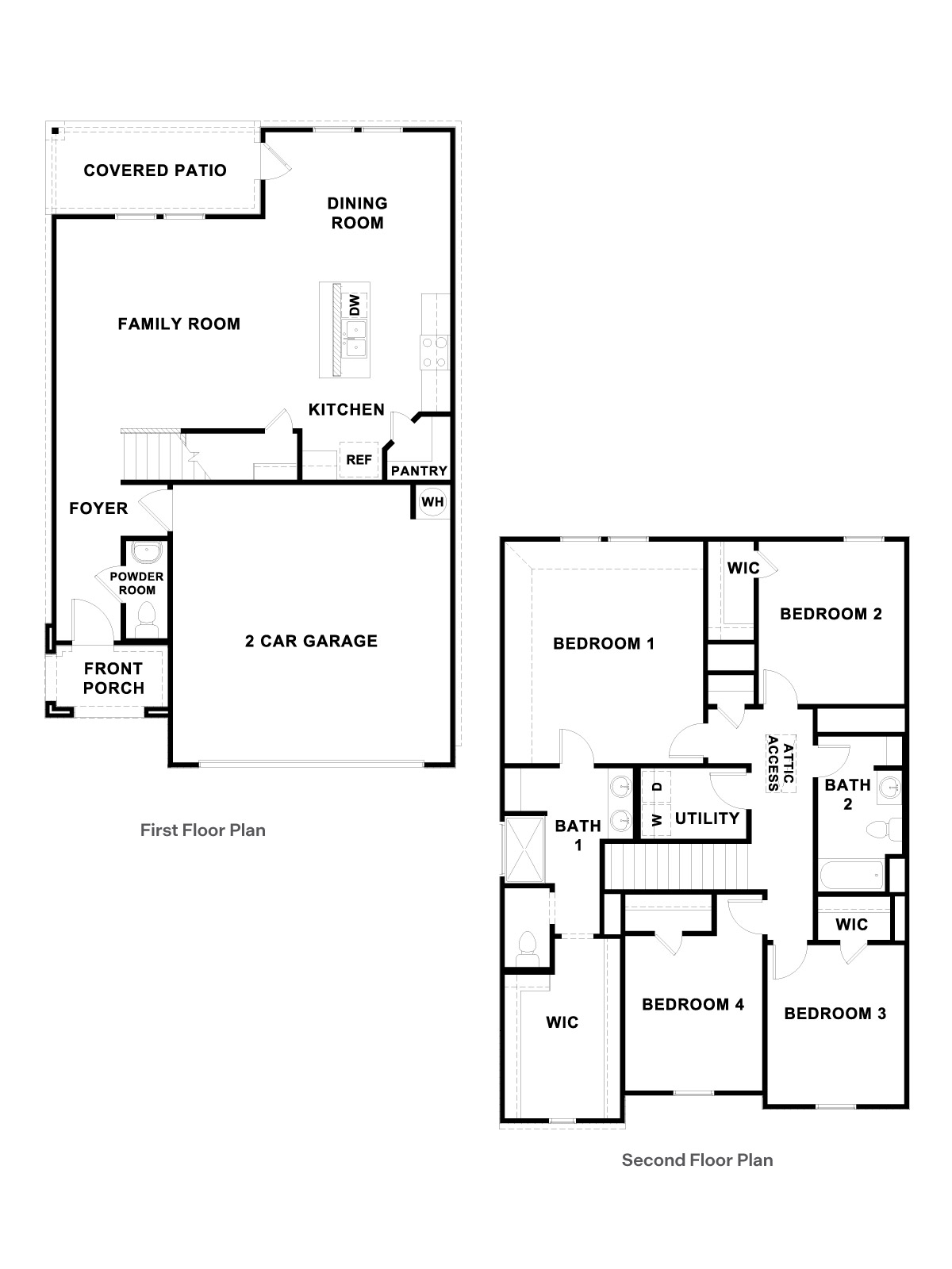 The Grace floorplan image.