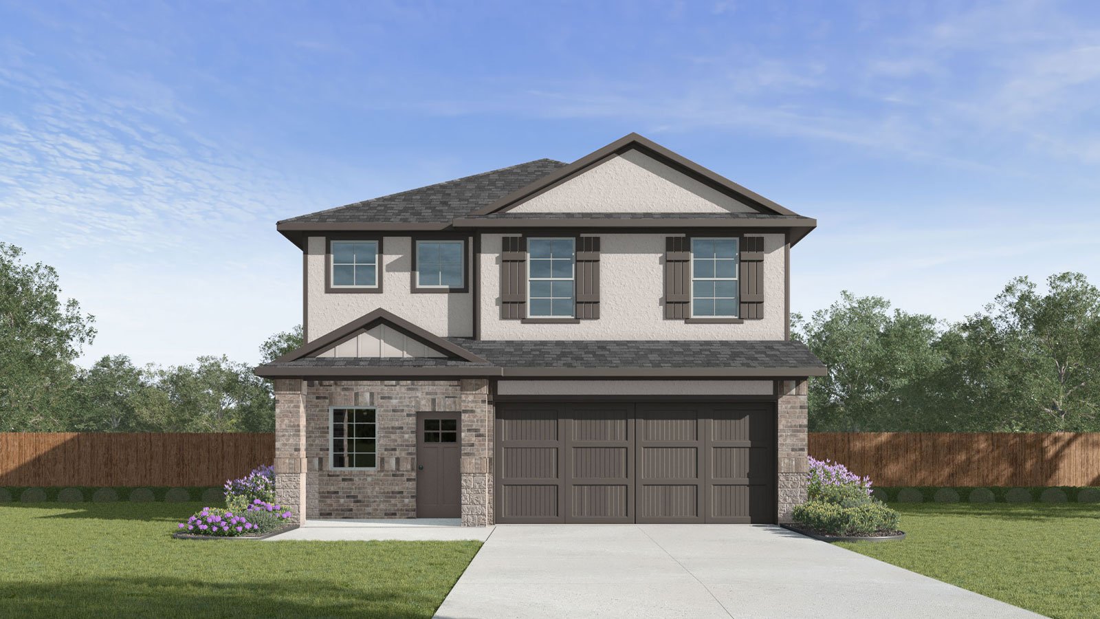 5508 Eula Ln exterior — The Madison in Mayfair