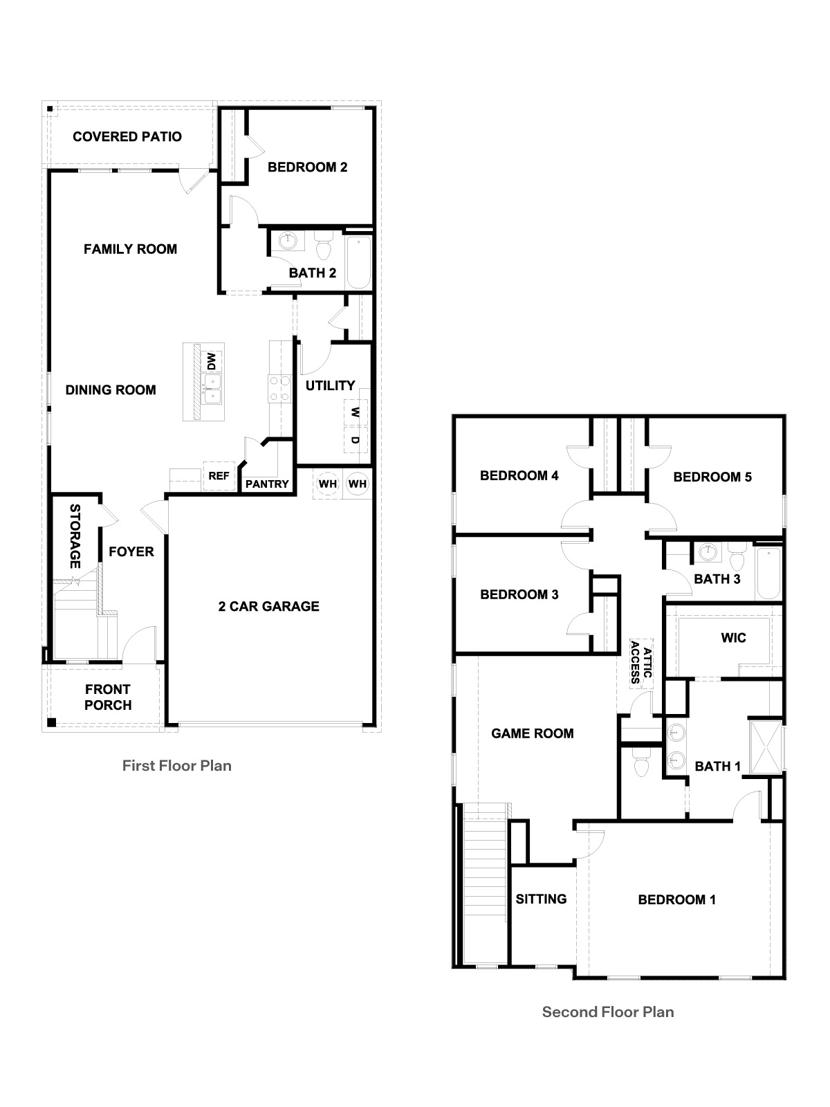 The Madison floorplan image.
