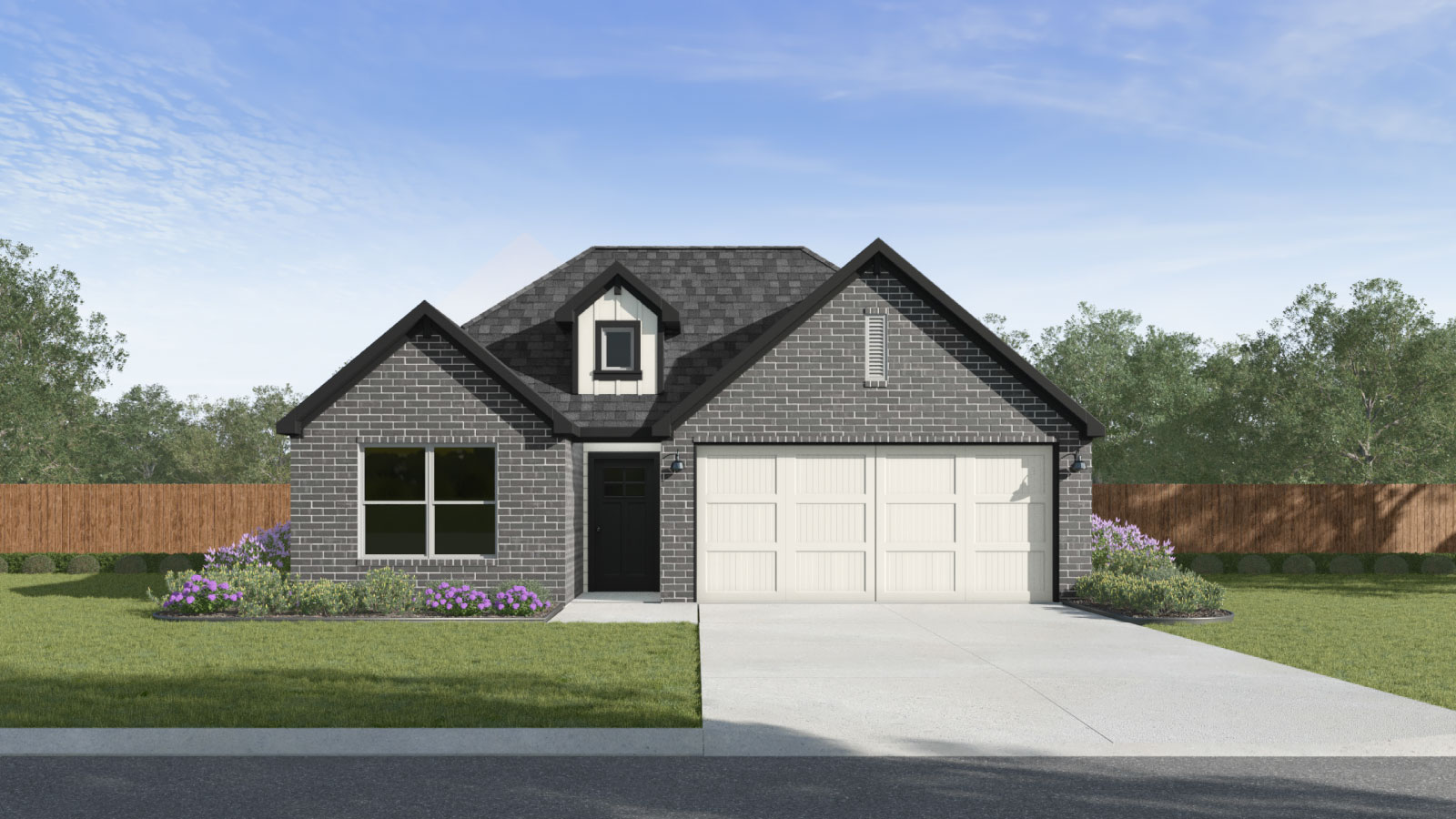 The Gaven floorplan G elevation.