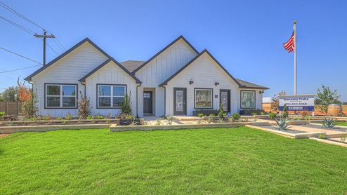 Sonoma Oaks Irving Floorplan 4 bedroom 3 bath One Story