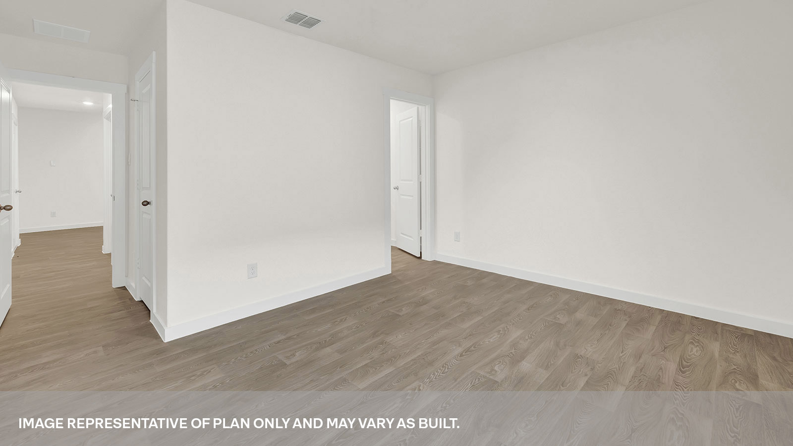 Sonoma Oaks  Courtland Floorplan Bedroom 4 Bathroom Entry