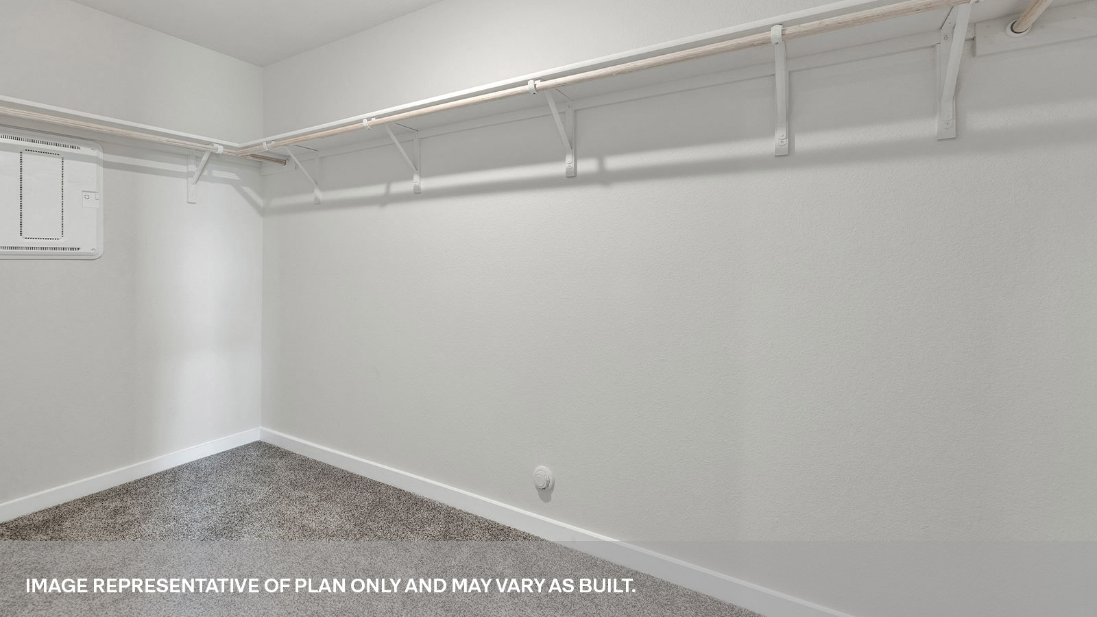 Sonoma Oaks  Courtland Floorplan Bedroom 1 Closet