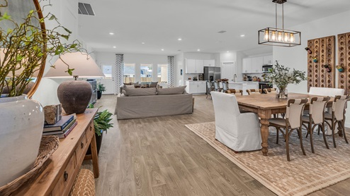 Irving Floorplan Entry Living and Dining