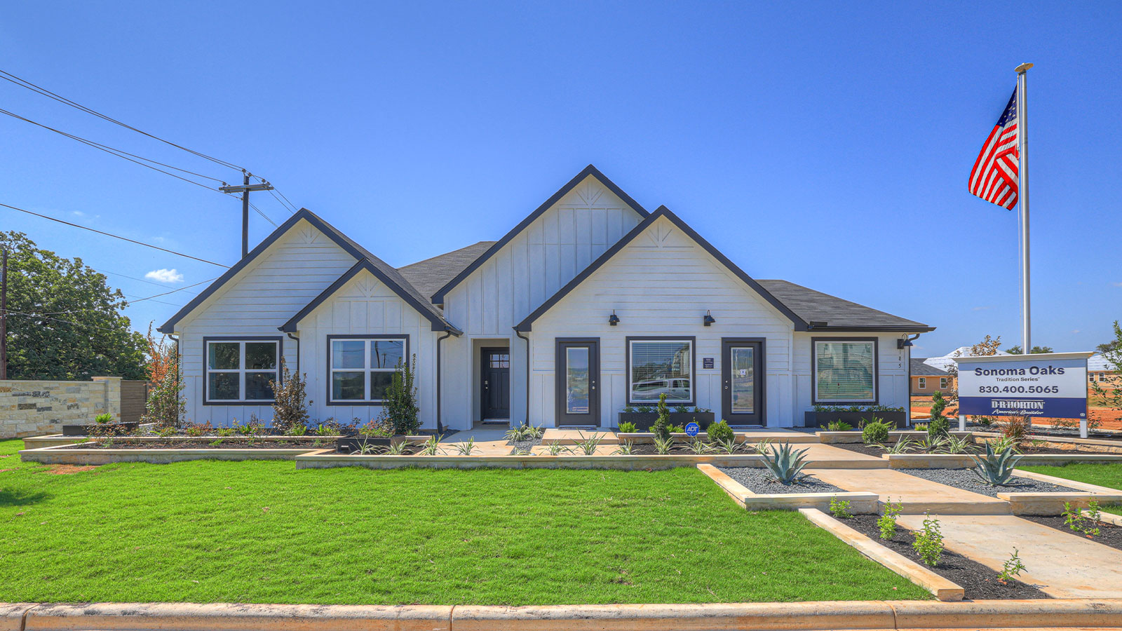 Sonoma Oaks Irving Floorplan 4 bedroom 3 bath One Story