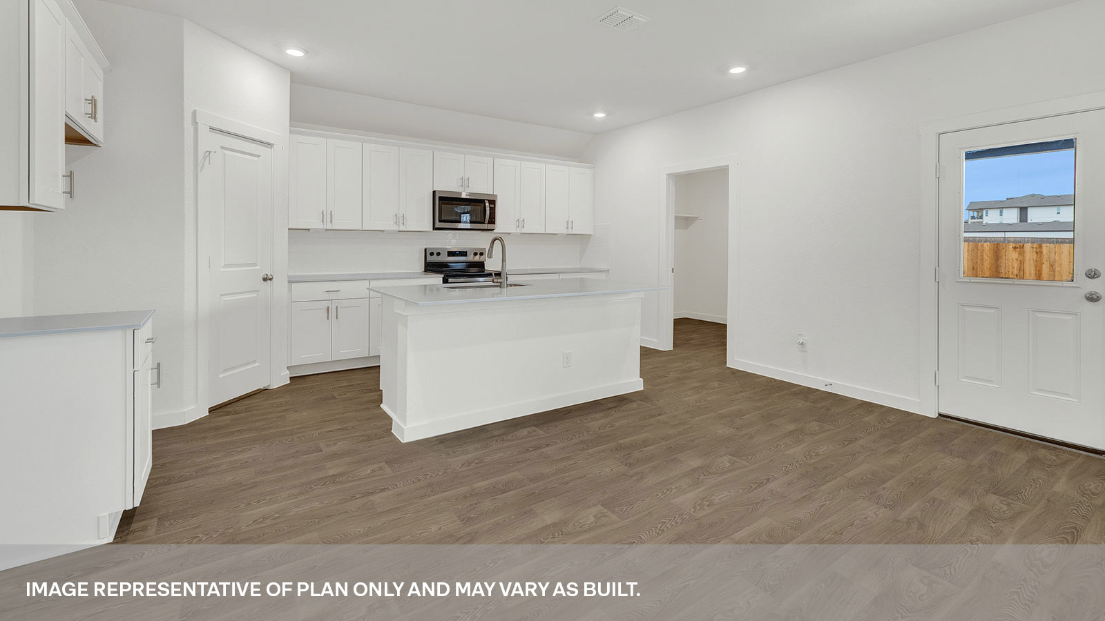 Sonoma Oaks Coleman Floorplan Dining Room and Kitchen