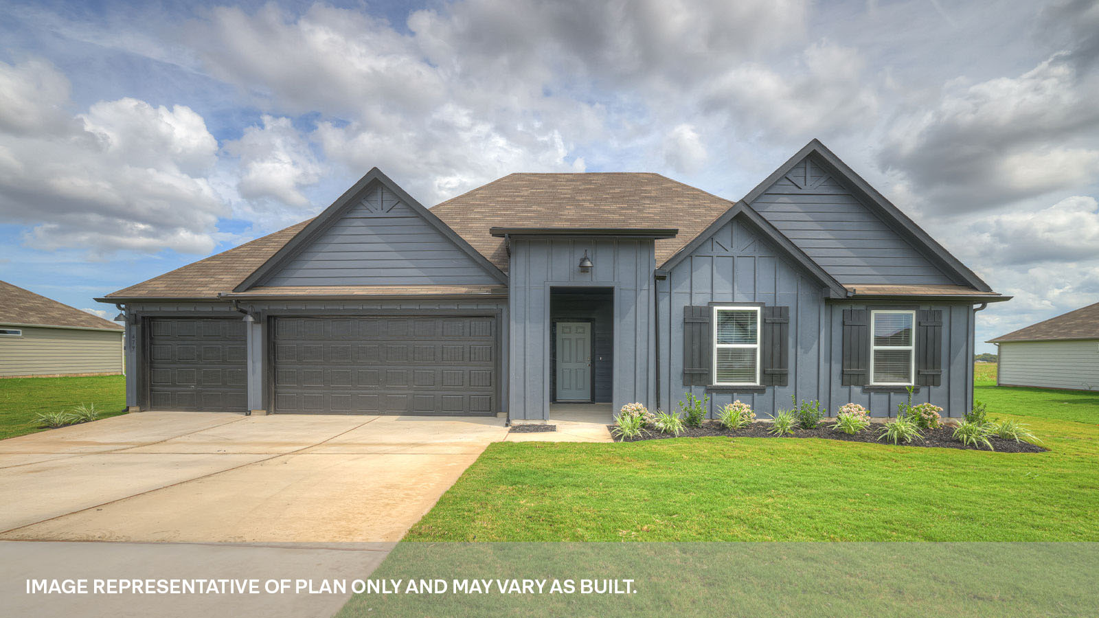 Sonoma Oaks Coleman Floorplan Exterior Photo 3 bedroom 2 bath One Story