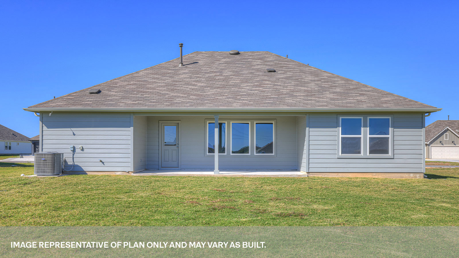 Sonoma Oaks Coleman Floorplan Back Patio