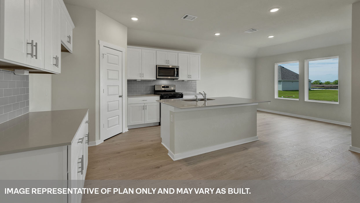 Dean Floorplan Kitchen and Dining Room