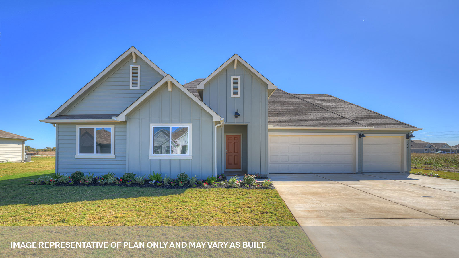 Dean Floorplan Exterior Photo 4 Bed 2 Baths One Story