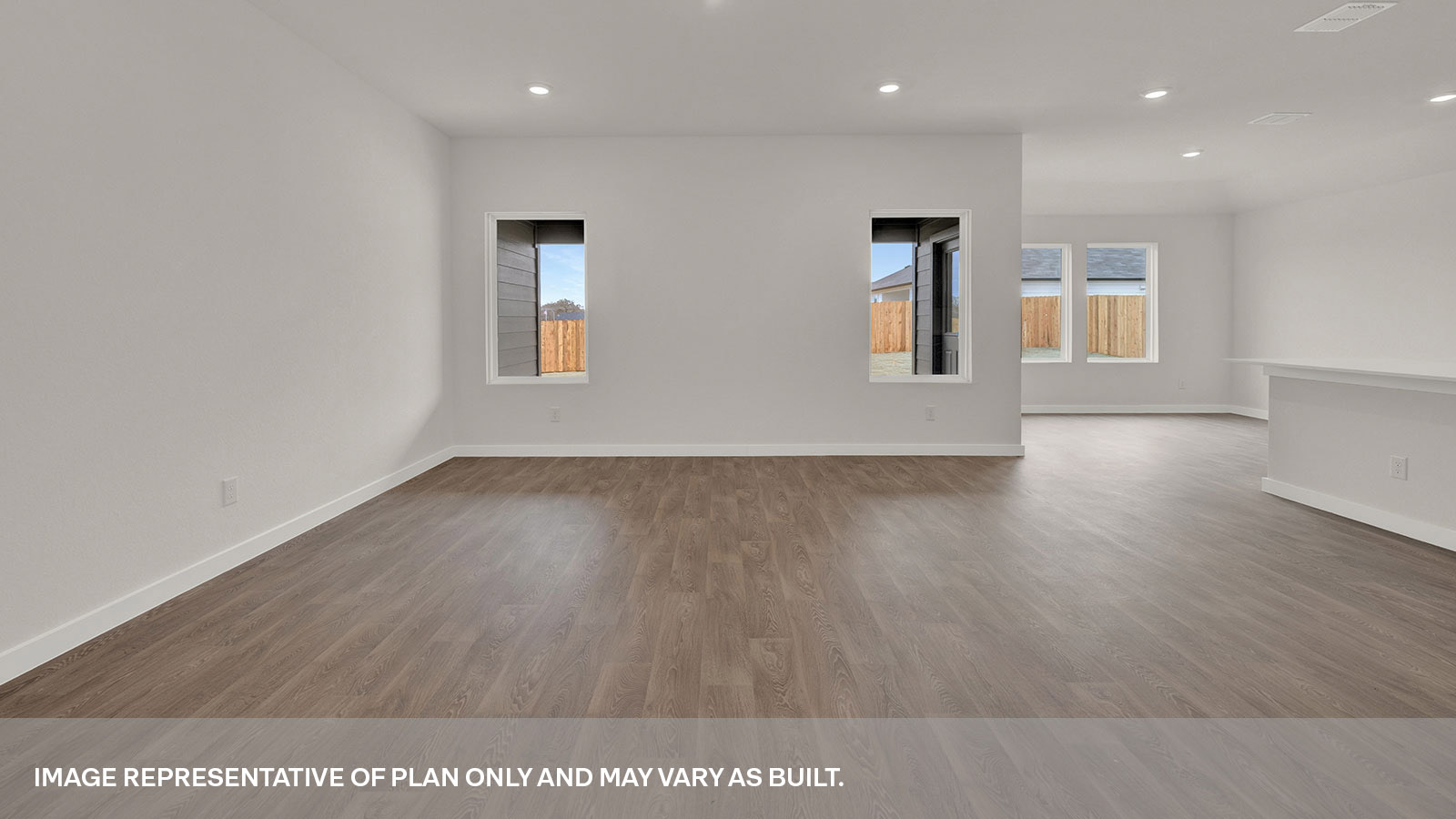 Sonoma Oaks Dean Floorplan Living Room 2