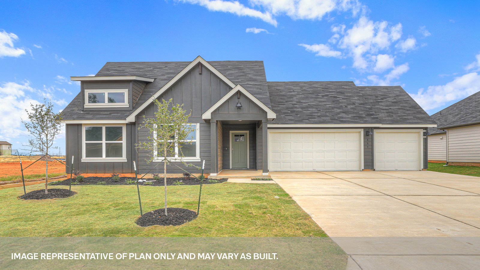 Sonoma Oaks Dean Floorplan Exterior Photo 4 Bed 2 Baths One Story