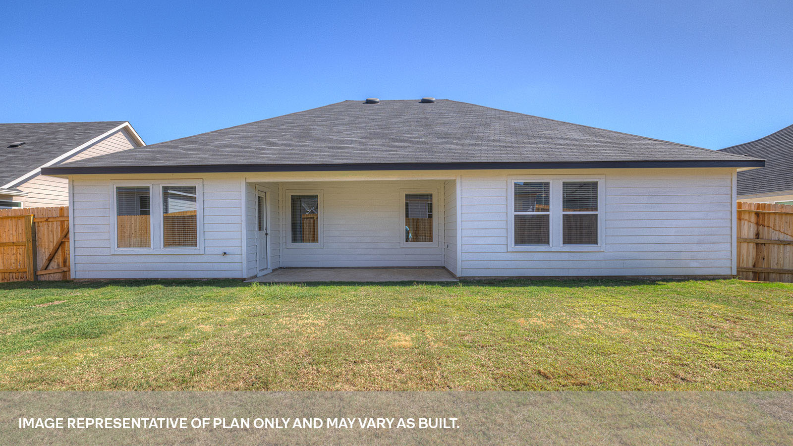 Sonoma Oaks Dean Floorplan Backyard 1